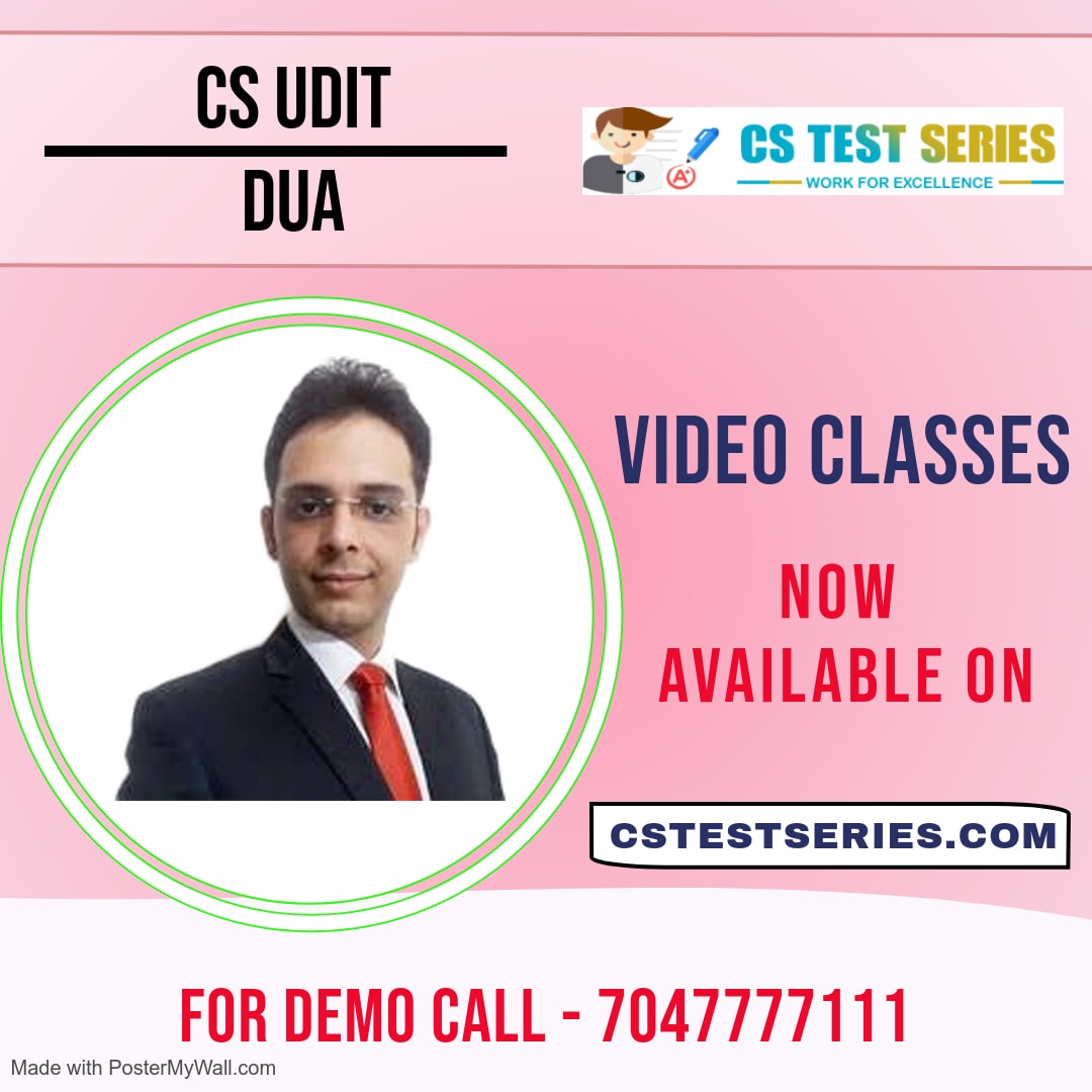 CS Udit Dua